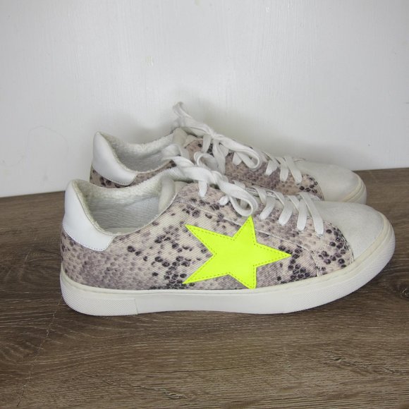 Steven By Steve Madden Shoes - Steven by Steve Madden Reeves Snakeskin Sneakers Size 8.5